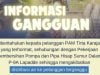 PAM Tirta Karajae Bersihkan Pompa dan Pipa Hisap Sumur Dalam, Simak Wilayah yang Terdampak Gangguan Distribusi Air