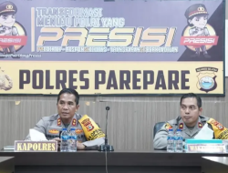 Kapolres Parepare Minta Jajaran Tingkatkan Kinerja Jaga Kepercayaan Masyarakat