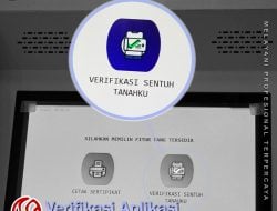 Verifikasi Aplikasi Sentuh Tanahku Melalui Anjungan Cinta