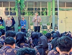 Kapolres Parepare Sosialisasi Pencegahan Kenakalan Remaja dan Budaya Tertib Berlalulintas di SMAN 1 Parepare