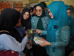 Ketua Tim Penggerak PKK Parepare Kunjungi Lima Posyandu