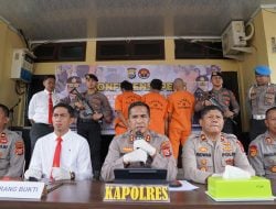 Komplotan Curanmor Lintas Kabupaten Ditangkap, Polres Parepare Berhasil Amankan Lima Motor, Pelaku Terancam Kurungan 9 Tahun Penjara