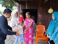 Ketua Tim Penggerak PKK Kota Parepare Salurkan Bantuan  Pencegahan Stunting