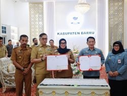 Pemkab Barru Kemenkumham MoU Pembentukan Produk Hukum Daerah