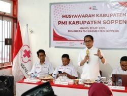 Selle KS Dalle Terpilih Ketua PMI Soppeng Periode 2025 – 2030