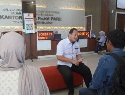 Pastikan Kualitas Layanan, Kakantah Parepare Menyapa Pengguna Layanan