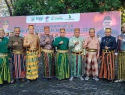 Kepala KCD dan Kepsek Wilayah VIII Ikuti Upacara Hardiknas di Lapangan Rujab Gubernur Sulsel