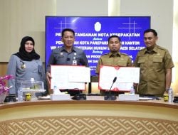 Wali Kota Parepare dan Kakanwil Kemenkumham Sulsel Teken MoU Perlindungan Hukum