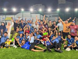 Ukir Sejarah, Karajae FC Juarai Turnamen PLN Power Cup Mini Soccer Competition 2025