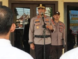 Kapolres Parepare Tekankan Personel Polres dan Polsek Berikan Pelayanan Prima ke Masyarakat