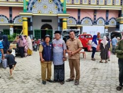 Halaman Masjid Rahmatan Disulap jadi Kios Pengendalian Inflasi