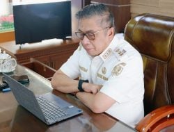 Melalui Zoom Meeting,  Wabup Beri  Pembekalan Khusus Dengan KKN Unhas