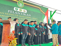 Tiga Organisasi Mahasiswa STAI DDI Parepare Dikukuhkan, DEMA, KSR, Racana Addariyah Siap Berkarya