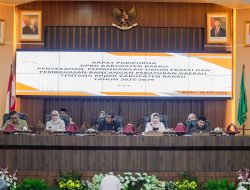 Ketua DPRD Barru Terima Ranperda Tentang RPJMD Tahun 2025-2029