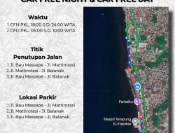 Pemkot Parepare Gelar Simulasi Pengalihan Arus Jelang Car Free Day dan Car Free Night di Kawasan PantaiKu