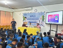 Satresnarkoba Polres Parepare Sosialisasikan Bahaya Narkoba ke Siswa Baru SMAN 4 Parepare