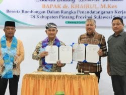 Bupati Pinrang dan Walikota Tarakan Sepakat Perkuat Ketahanan Pangan Lewat MoU