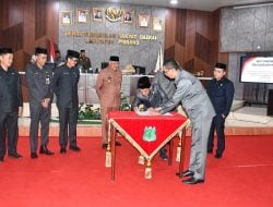DPRD Pinrang Setujui Ranperda RPJMD 2025-2029 dalam Rapat Paripurna