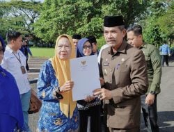 Upacara Peringatan Hari Kesadaran Nasional, Dirangkaikan dengan Penyerahan SK Pensiun