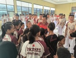 Batalyon B Pelopor Brimob Polda Sulsel Lepas Kontingen Karate ke Kejuaraan INKANAS Sulsel 2025 Series 1