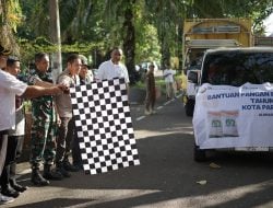 Salurkan 142 Ton Bantuan Beras, Wali Kota Tasming Hamid Pastikan Tepat Sasaran