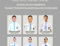 Siswi SMKN 1 Parepare Lolos Seleksi Paskibraka Provinsi Sulsel