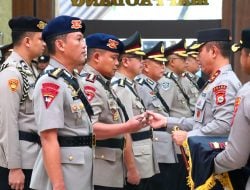 Kapolda Sulsel Pimpin Sertijab dan Pelantikan Pejabat Utama serta Kapolres