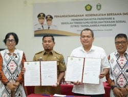 Wali Kota Parepare Teken MoU dengan STIKS Makassar, Perkuat Sinergi Pendidikan dan Sosial