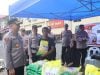 Polres Parepare Salurkan Ratusan Zak Beras SPHP dalam Gerakan Pangan Murah Serentak Polri