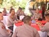 Kapolres Parepare Hadiri Kunjungan Dansat Brimob Polda Sulsel di Batalyon B Pelopor